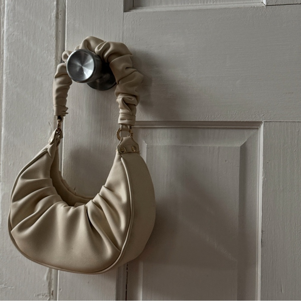 Ruched Shoulder Bag